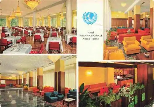 AK / Ansichtskarte Abano Terme Veneto IT Hotel Internazionale Speisesaal Foyer