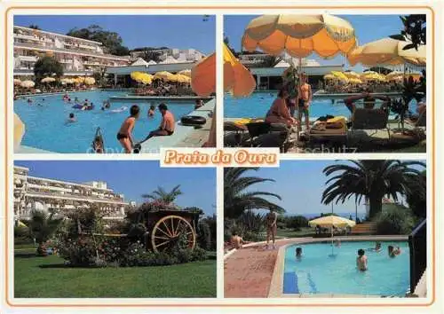 AK / Ansichtskarte Praia da Oura Algarve PT Schwimmbad Details Hotelpark