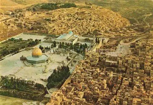 AK / Ansichtskarte Jerusalem  Yerushalayim Israel Temple Mount with the Dome of the Rock