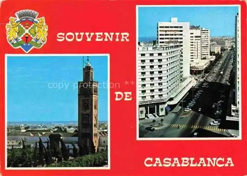 AK / Ansichtskarte CASABLANCA Maroc Teilansichten
