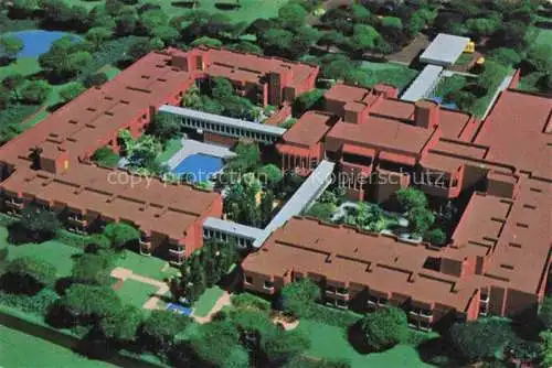 AK / Ansichtskarte AGRA  Uttar Pradesh INDIA The Resort for the Taj Fliegeraufnahme