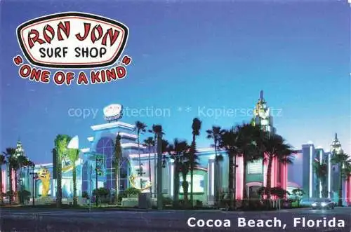 AK / Ansichtskarte Florida  US-State Cocoa Beach Run Jon Surf Shop