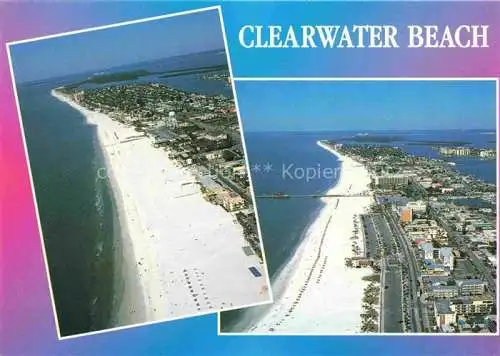 AK / Ansichtskarte Clearwater Beach Florida USA Fliegeraufnahmen
