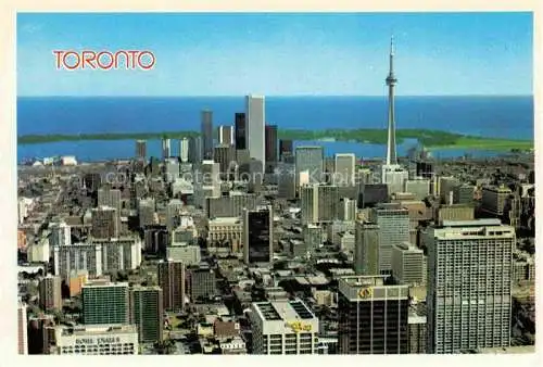 AK / Ansichtskarte TORONTO Canada Fliegeraufnahme