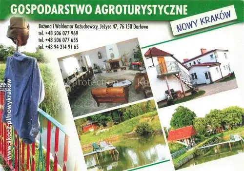 AK / Ansichtskarte Darlowko Poland Gospodarstwo Agroturystyczne Teilansichten