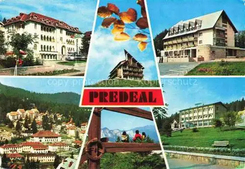 AK / Ansichtskarte Predeal Romania Teilansichten