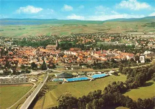 AK / Ansichtskarte Bad Neustadt Saale Bayern Fliegeraufnahme