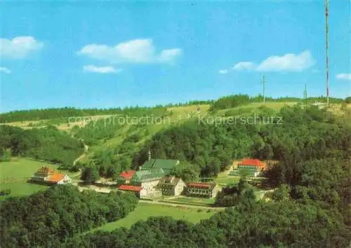 AK / Ansichtskarte Bischofsheim Rhoen Franziskanerkloster Kreuzberg Wallfahrtsort am heiligen Berg der Rhoen