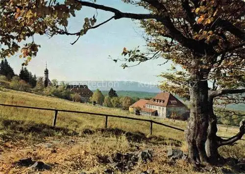 AK / Ansichtskarte Bischofsheim Rhoen Franziskanerkloster Kreuzberg Wallfahrtsort am heiligen Berg der Rhoen