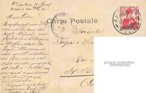 AK / Ansichtskarte Foto Walery Paris Nr. 664 Frau Portraet 