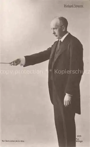 AK / Ansichtskarte Foto Willinger Nr. 8530 Richard Strauss