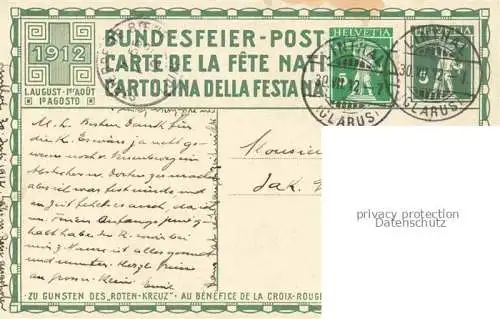 AK / Ansichtskarte WIELAND Hans Beat Kuenstlerkarte Bundesfeiertag Schweiz Roter Kreuz 
