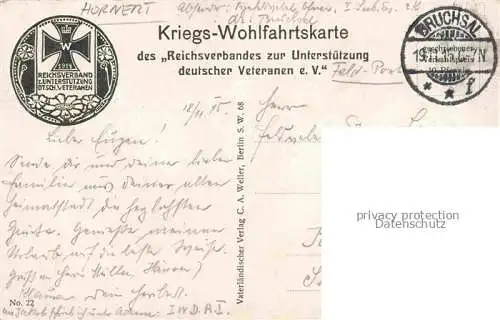 AK / Ansichtskarte HORNERT G. Kuenstlerkarte Kaiser Franz Joseph Reichsverband
