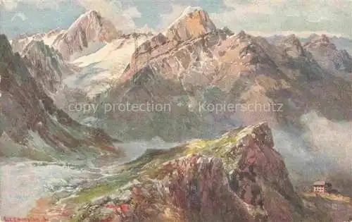 AK / Ansichtskarte COMPTON  Edward Theodore Kuenstlerkarte Meran Gebirge 