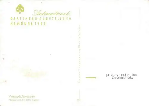 AK / Ansichtskarte IGA Gartenbauaustellung International Hamburg Wasserlichtkonzert 