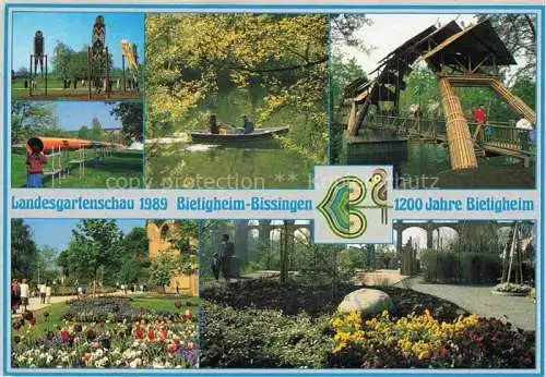 AK / Ansichtskarte LAGA Landesgartenschau Bietigheim Bissingen Rosen See