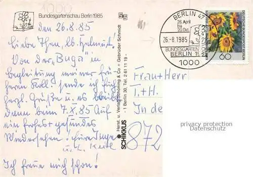 AK / Ansichtskarte BUGA Bundesgartenschau Berlin Stechansche Muehle