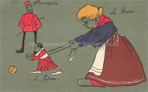 AK / Ansichtskarte Politik Satire 