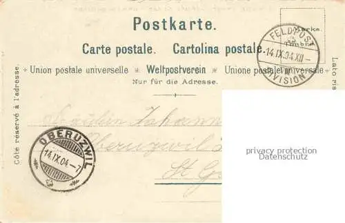 AK / Ansichtskarte Militaria Schweiz Infonterie Fonteria Soldaten 