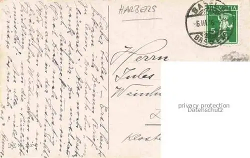AK / Ansichtskarte Harbers E. Schwarzwaldkuenstler Landhaus 