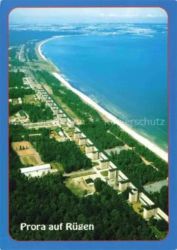AK / Ansichtskarte Prora Binz Ruegen Koloss von Prora Fliegeraufnahme