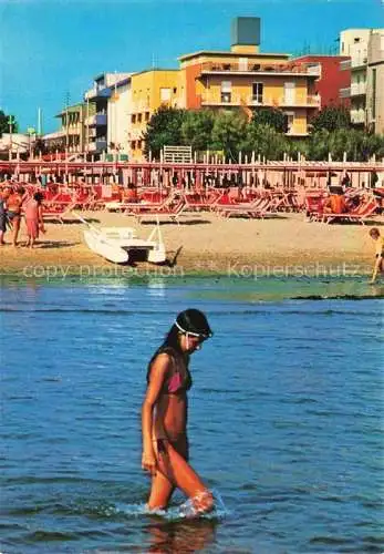 AK / Ansichtskarte RICCIONE RIMINI IT Hotel Nizza Strand
