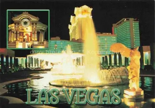 AK / Ansichtskarte LAS VEGAS Nevada USA Hotel Leuchtfontaene