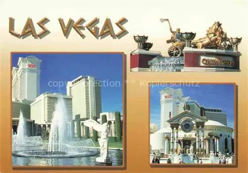 AK / Ansichtskarte LAS VEGAS Nevada USA Caesars Palace Brunnen The Orum Shops