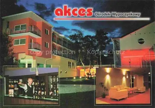 AK / Ansichtskarte Osrodek Golymin-Osrodek Masowien PL Hotel Akces Reception Foyer