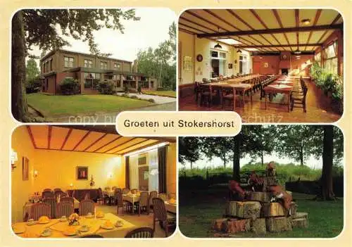 AK / Ansichtskarte Nederweert-Eind NL Stiftung Kloster Stokershorst Festsaal Gastraum Park