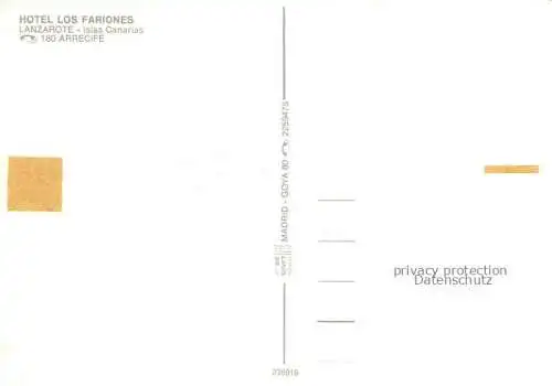 AK / Ansichtskarte Lanzarote Kanarische Inseln ES Hotel Los Fariones