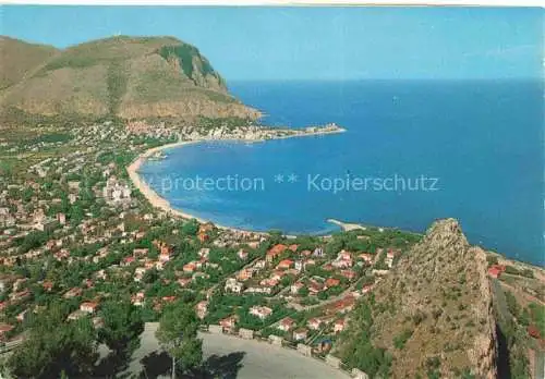 AK / Ansichtskarte Mondello Lido Palermo IT Fliegeraufnahme