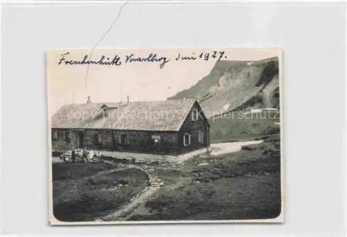 AK / Ansichtskarte Bad Laterns Freschenhuette Bregenzerwaldgebirge