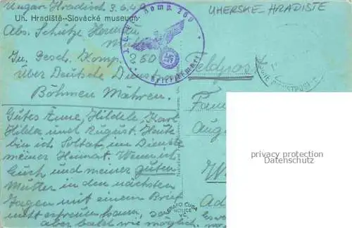 AK / Ansichtskarte Uherske Hradiste Ungarisch-Hradisch CZ Museum