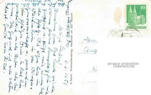 AK / Ansichtskarte Wachenheim Weinstrasse Bad Duerkheim Rheinland-Pfalz Fliegeraufnahme
