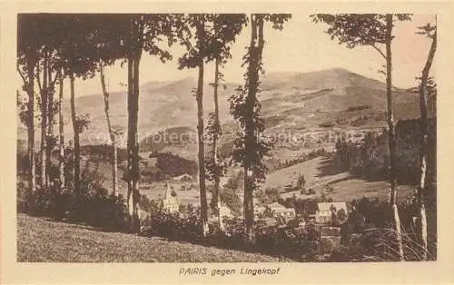 AK / Ansichtskarte Pairis Orbey Ribeauville 68 Vosges Panorama Blick gegen Lingekopf