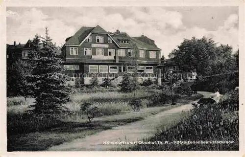 AK / Ansichtskarte Oberhof Thueringen FDGB-Ferienheim Stachanow Hoehenluftkurort