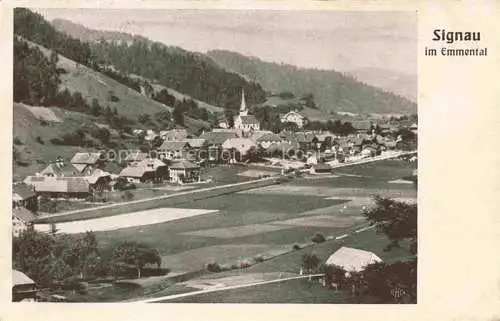 AK / Ansichtskarte Signau BE Panorama Emmental
