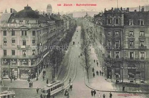AK / Ansichtskarte ZueRICH  ZH Bahnhofstrasse