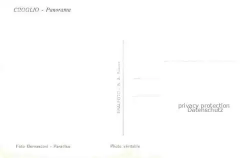 AK / Ansichtskarte Croglio Tresa Ponte-Tresa TI Panorama