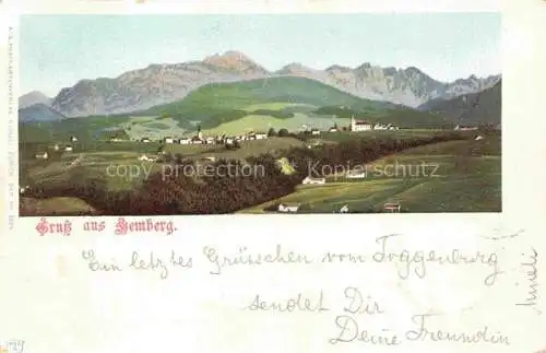 AK / Ansichtskarte Hemberg Toggenburg SG Panorama Blick gegen Churfirsten