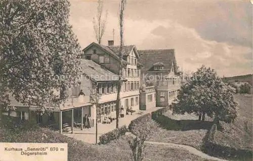 AK / Ansichtskarte Degersheim  Toggenburg SG Kurhaus Sennrueti