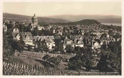AK / Ansichtskarte ZueRICH  ZH Panorama Blick vom Himmelsleiterli