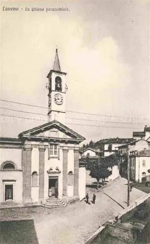 AK / Ansichtskarte Laveno Piemonte IT La chiesa parrocchiale
