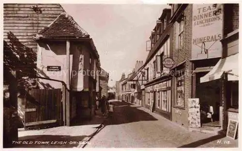 AK / Ansichtskarte Leigh-on-Sea Southend-on-Sea UK The old town