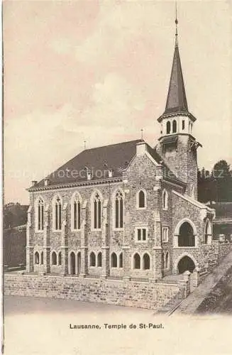 AK / Ansichtskarte LAUSANNE VD Temple de St Paul