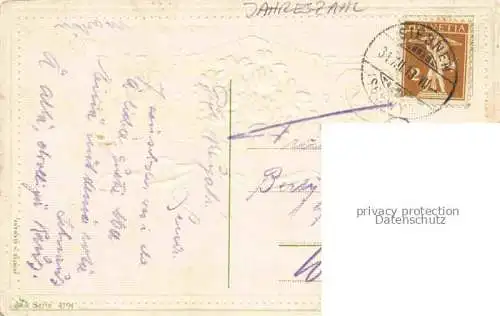 AK / Ansichtskarte Jahreszahl-AK Year Annee Ano 1914 Neujahr