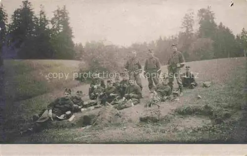AK / Ansichtskarte Militaria Schweiz Soldaten
