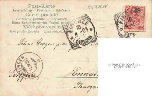 AK / Ansichtskarte Ostern Easter Paques Pasqua-- Kind Litho 