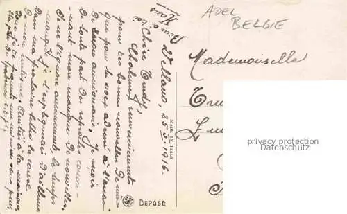 AK / Ansichtskarte Adel Belgien Koenigshaus S.M: Alberto 1 